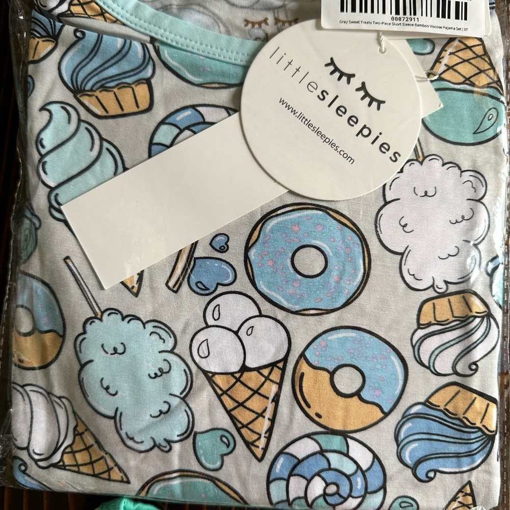 Little Sleepies 3T Sweet Treats